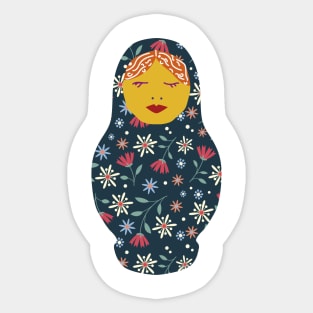 MATRIOSKA FLOWER Sticker